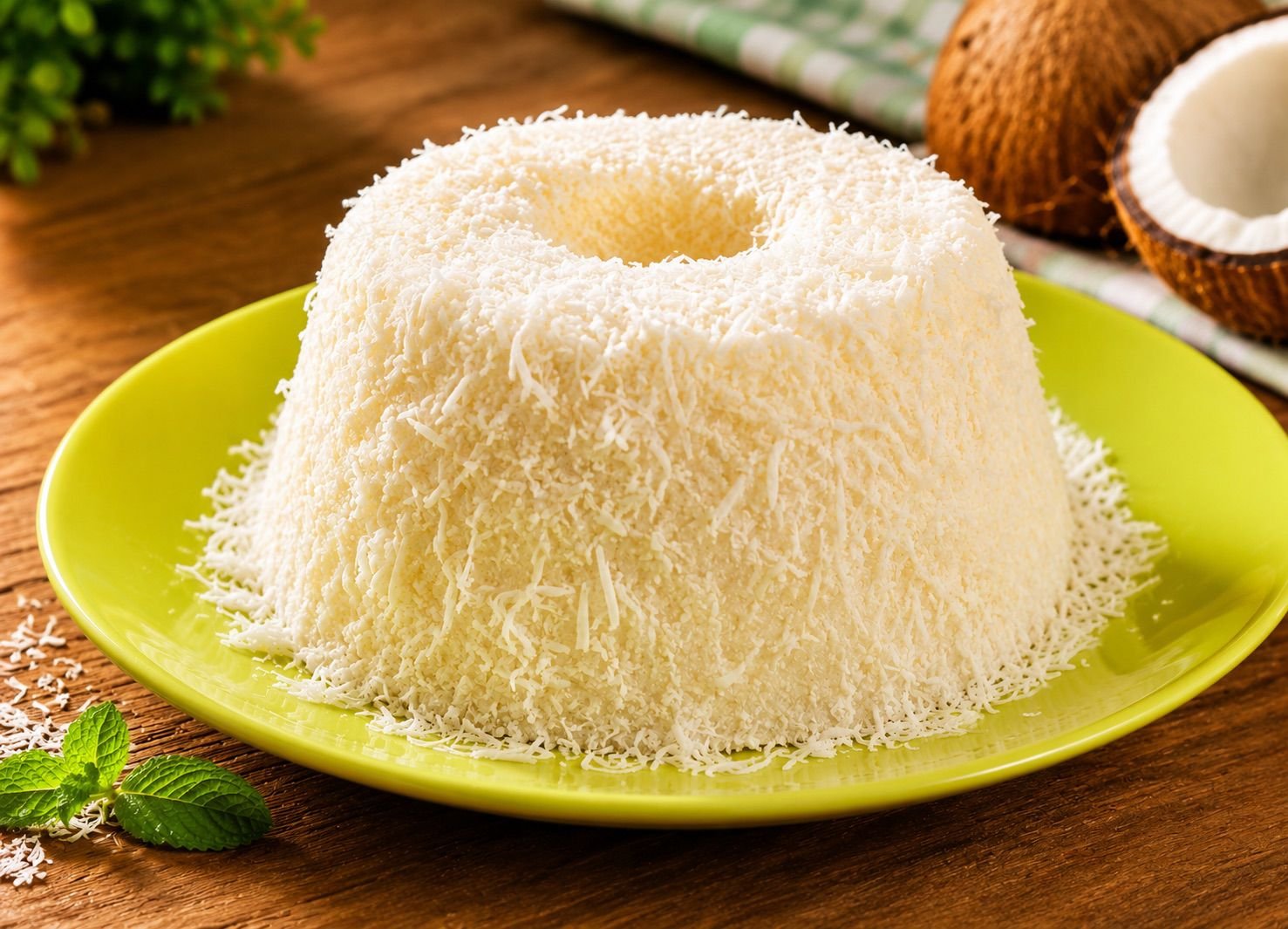 PUDIM DE TAPIOCA